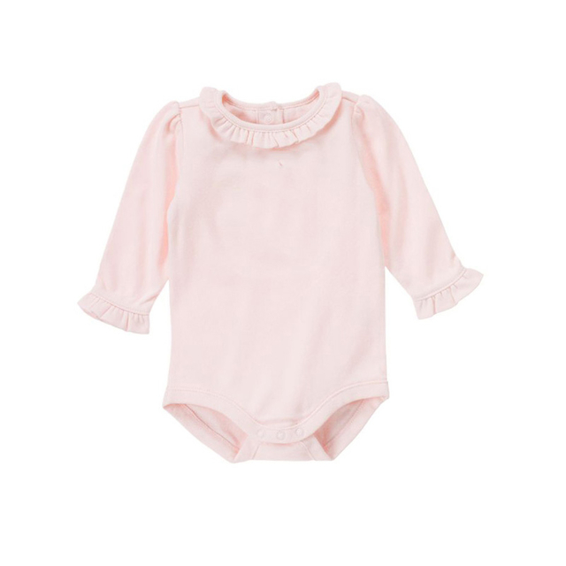 Customizable Baby Romper with 95% Viscose From Bamboo 5% Spandex for Breathable Infant Bodysuit