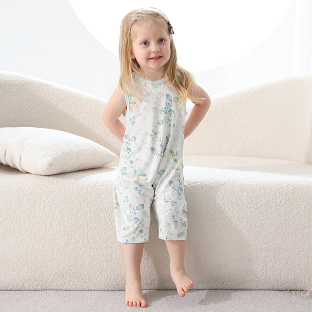 Eco-friendly Baby Romper and Infant Bodysuit with Breathable Comfortable Design for Toddlers