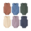 Wholesale Premium 100% Cotton Soft Comfortable Breathable Baby Romper Infant Jumpsuit for Newborns 6m-24m video