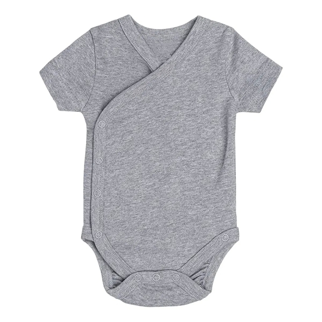 Oeko-Tex Certified Baby Romper with Breathable Bamboo Fabric and Customizable Design