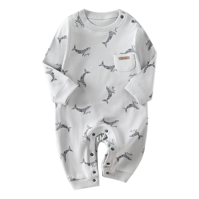 Eco-friendly Breathable Customizable Baby Rompers and Infant Bodysuit for Comfortable Wear