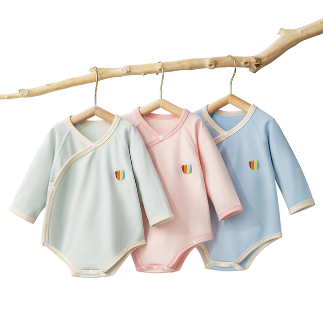 Eco-friendly Baby Romper with Breathable Fabric and Custom Design for Newborns