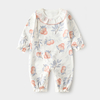 2024 New Arrival Eco-friendly Bamboo Cotton Gauze Baby Romper Comfortable Breathable Toddler Jumpsuit video