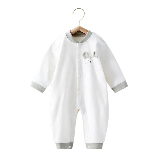 100% Organic Cotton Breathable Customizable Baby Romper Newborn Baby Clothes