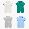 OEM Bamboo Baby Romper with 95% Bamboo & 5% Spandex - Breathable & Anti-Bacterial Customizable Infant Coverall video