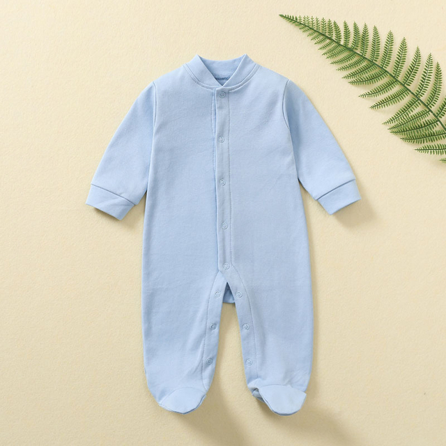 100% Cotton Soft Comfortable Eco-friendly Baby Romper Newborn Jumpsuit for Infants