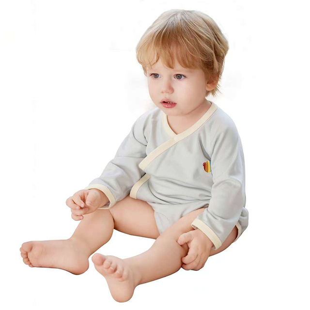 Eco-friendly Baby Romper with Breathable Viscose Blend and Soft Comfortable Design for Newborns 0-24 Months