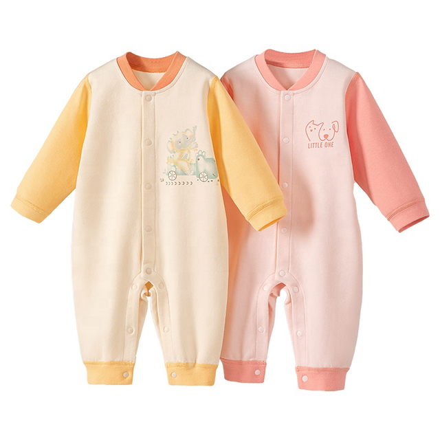 Eco-friendly Soft Comfortable Breathable Baby Romper Infant Jumpsuit for Newborns