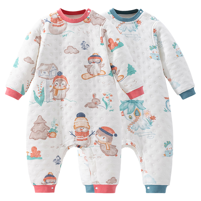 Eco-friendly Breathable Comfortable Baby Romper and Sleep Suit for Children