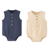 Eco-friendly 100% Cotton Baby Romper with Custom Designs for Newborns and Infants video