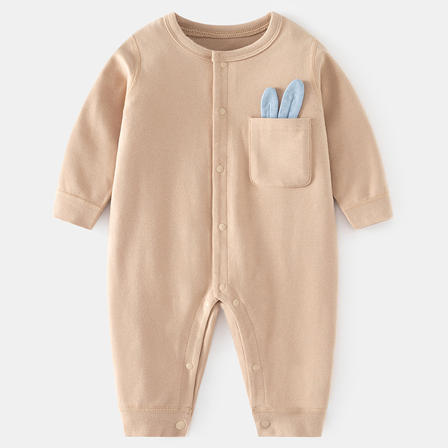 Custom Print Baby Rompers 95% Cotton + 5% Spandex Comfortable Breathable Infant Jumpsuit for 3 Months to 2 Years