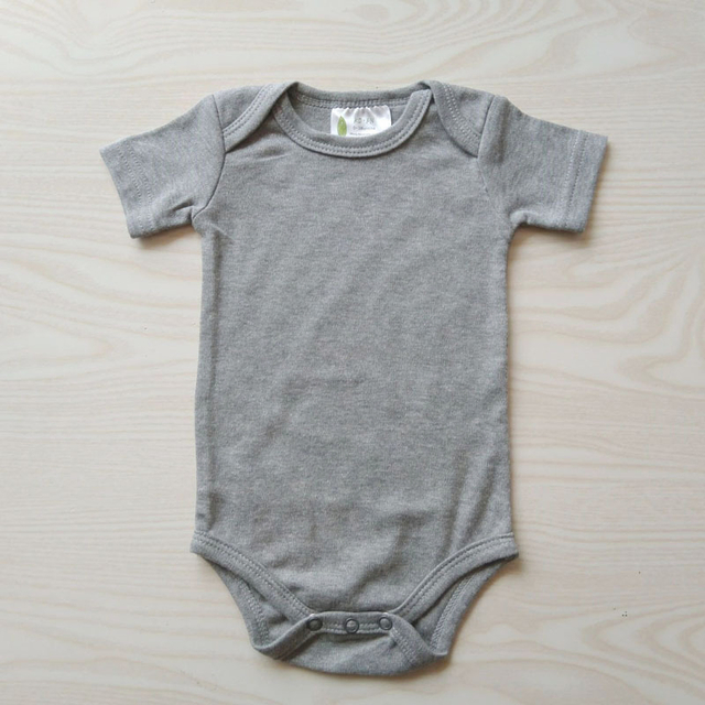 Eco-Friendly 100% Cotton Baby Romper with Custom Designs for Newborn Comfort