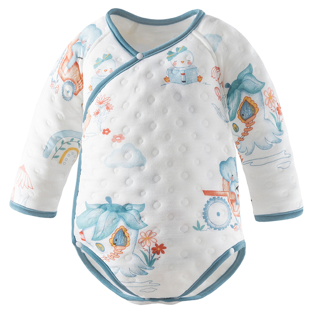 Breathable Eco-friendly Soft Baby Romper and Newborn Jumpsuit for Comfortable Wear
