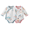 Factory Direct Sale Eco-friendly Soft Comfortable Breathable Baby Romper Infant Bodysuit with 70% Regenerated Cellulose Fiber + 30% Cotton video