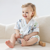 Wholesale Custom Bamboo Cotton Gauze Baby Romper Summer Thin Soft Breathable Toddler Jumpsuit video