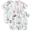 Eco-friendly Bamboo Cotton Gauze Baby Romper - Breathable Infant Bodysuit for Newborns 0-2 Years video